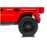 Elektrické autíčko Mercedes G 4x4, 24V - červené Elektrické autíčko Mercedes G 4x4, 24V - červené